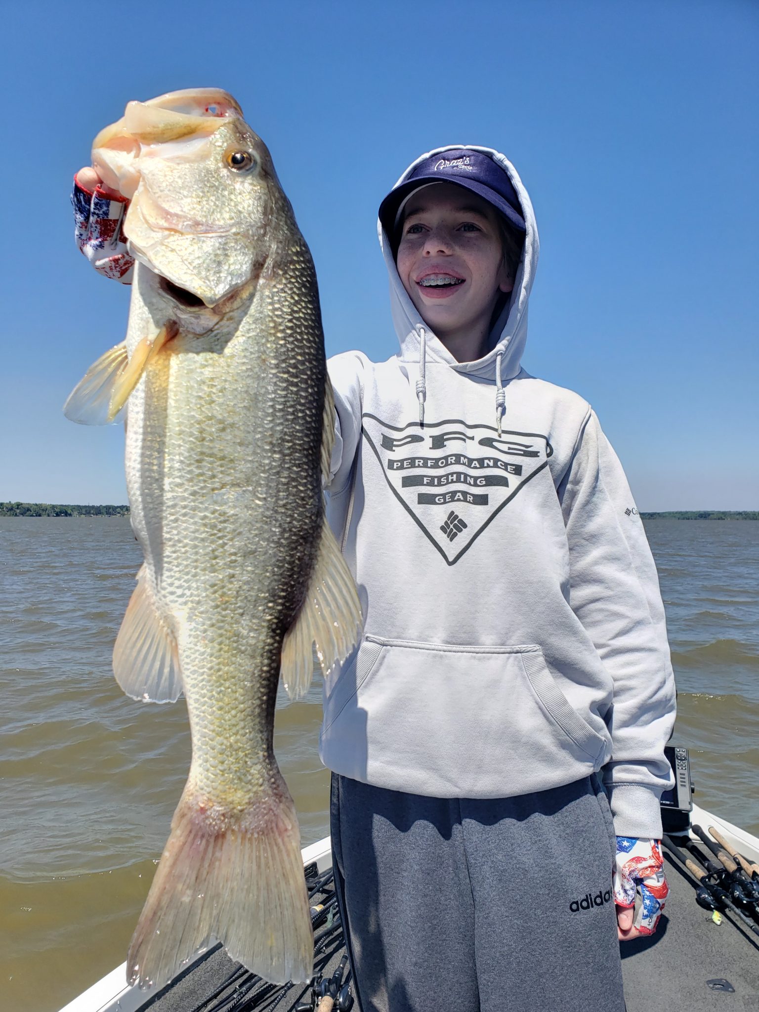 April 5 Lake Eufuala Fishing Report Graz's Guide Service Lake